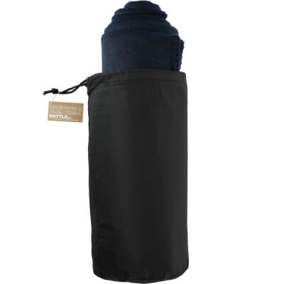 100% Recycled PET Fleece Blanket with RPET Pouch Thumbnail